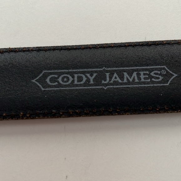 Cody James black leather belt - Picture 3 of 4